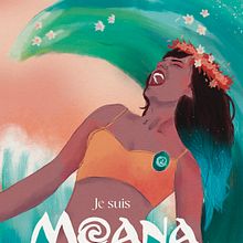 Moana illustration disney illustré à l’aquarelle avec Procreate . Un projet de Illustration traditionnelle , et Aquarelle de Neni Perronno - 21.09.2022