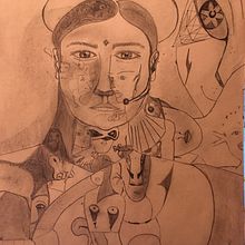 Mis mil yos. Pencil Drawing project by Emilio Hernández - 09.23.2022