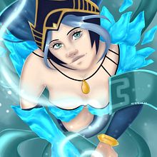 Janna. Traditional illustration project by Iza A. - 09.24.2022