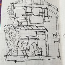 Architectural Sketching. Un proyecto de Bocetado, Dibujo, Ilustración arquitectónica, Sketchbook e Ilustración con tinta de Balu Modhvadiya - 24.09.2022