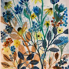 My project for course: Artistic Floral Watercolor: Connect with Nature. Ilustração tradicional, Pintura, Pintura em aquarela e Ilustração botânica projeto de Sharon Tayfield - 24.09.2022