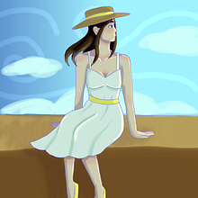 Climate Girls. Ilustração tradicional projeto de María Machado - 23.09.2022