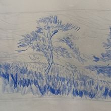 My project for course: Sketchbook Landscapes: A Colorful Approach. Projekt z dziedziny Sketching, Kreat, wność, R, sunek ołówkiem,  R, sunek i Sketchbook użytkownika Andy Lang - 23.09.2022