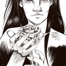 My project for course: Traditional Drawing Techniques with Procreate. Un proyecto de Ilustración tradicional, Dibujo, Ilustración digital, Dibujo de Retrato y Dibujo digital de Iza A. - 25.09.2022