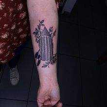 Mi proyecto del curso: Tatuaje botánico con puntillismo. Een project van Traditionele illustratie,  Tatoeageontwerp y  Botanische illustratie van Jonh Marchant Saavedra - 23.09.2022