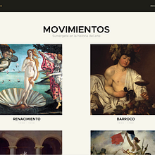 MIRA ARTE: Creación de una web profesional con WordPress. Un proyecto de UX / UI, Informática, Diseño Web, Desarrollo Web, Desarrollo No-Code							 y Diseño de producto digital de Veronica Sanchez - 25.09.2022