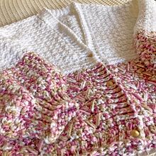 Cardigan con hilado Queen. Projekt z dziedziny Projektowanie mod,  Tkactwo, DIY, Sz, dełkowanie, Wzornictwo tekst i liów użytkownika Pilar Corvalán - 18.09.2022