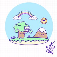 Meu projeto do curso: Design de mundos kawaii: crie ilustrações alegres. Design de personagens e Ilustração tradicional projeto de Karen Andrade - 25.09.2022