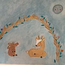 Mein Abschlussprojekt für den Kurs: Figuren für Bilderbücher erschaffen. Un proyecto de Ilustración tradicional, Diseño de personajes, Diseño editorial, Escritura, Dibujo, Stor, board, Ilustración infantil, Narrativa, Escritura de ficción y Literatura infantil						 de Nadine Ru - 26.09.2022