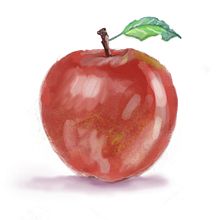 Apple 2. Projekt z dziedziny Trad, c i jna ilustracja użytkownika Christopher Wood - 26.09.2022