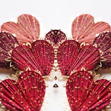 Collection Coeur <3. Un progetto di Ricamo, Design di gioielli e Design di accessori di Clémence Bourneuf - 26.09.2022