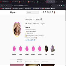 Meu projeto do curso: Estratégia de branding pessoal para redes sociais . % Raquel Cruz tarafından hazırlanan Pazarlama, Sos, al Med, a, Dijital Pazarlama, Mobil Pazarlama, Instagram, İçerik Pazarlaması, Facebook Pazarlama, İletişim & Instagram Pazarlaması projesi - 09.26.2022