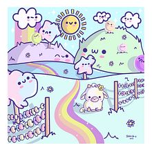 My project for course: Designing Kawaii Worlds: Spread Joy Through Illustration. Character Design, Digital Illustration, and Manga project by spatialartist - 09.26.2022