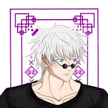Gojou Satoru. Un proyecto de Ilustración tradicional de Nicolás Cabrera - 13.07.2022