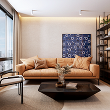 / sala laranja! Ein Projekt aus dem Bereich 3D, 3-D-Modellierung, 3-D-Animation, 3-D-Design, Design, Architektur, Innenarchitektur, Architektonische Illustration, Architektonische Fotografie, ArchVIZ und Digitale Architektur von Karine Lima - 26.09.2022