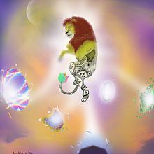 Mi proyecto del curso: Ilustración digital de animales fantásticos para principiantes. Projekt z dziedziny Trad, c, jna ilustracja,  R, sunek, Ilustracja c, frowa, R, sunek c, frow, Malarstwo c i frowe użytkownika Mateo Vásquez Londoño - 27.09.2022