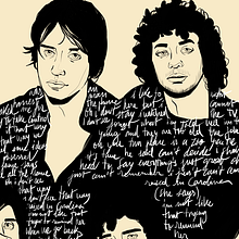 The Strokes Music Pill. Un proyecto de Ilustración tradicional, Dibujo, Ilustración digital, Dibujo digital y Pintura digital de Aaron Arnan - 25.10.2018