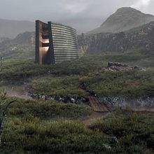 Nordic Hidden Base. 3D, and Matte Painting project by Ale Barbosa - 09.27.2022