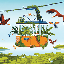 EXPOSITION VERBETON. Traditional illustration project by fagostudio - 06.05.2019