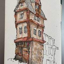 My Project : Old House . Ilustrație tradițională de fgorge - 09.27.2022