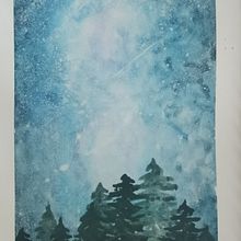 Mein Abschlussprojekt für den Kurs: Moderne Aquarelltechniken. Traditional illustration, Fine Arts, Painting, and Watercolor Painting project by Juliane Semlow - 09.27.2022