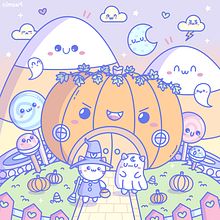 My project for course: Designing Kawaii Worlds: Spread Joy Through Illustration. Un progetto di Character design, Illustrazione digitale e Manga di Nimas Arum - 24.09.2022