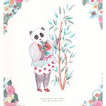 Pandina. Projekt z dziedziny Trad, c, jna ilustracja, Malowanie akwarelą i Ilustracje dla dzieci użytkownika Claudia Colombo - 27.09.2022