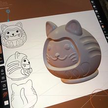 Mon projet du cours : Illustration de personnages en 3D sur iPad + production. Traditional illustration, 3D, Character Design, Digital Illustration, 3D Modeling, 3D Character Design, and Digital Painting project by Adrien Bontemps - 04.13.2022