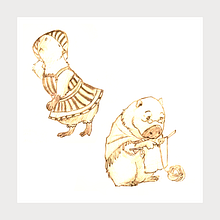 Mi proyecto del curso: Dibujo a lápiz de animales realistas para cuentos. Character Design, Pencil Drawing, Drawing, and Children's Illustration project by baphpal - 09.19.2022