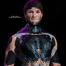 SOLDIER WARRIOR VX-6534 By Oscar creativo. Design, Traditional illustration, Advertising, 3D, 3D Animation, 3D Modeling, 3D Character Design, 3D Design, Digital Design, and Digital Illustration project by Oscar Creativo - 09.27.2022