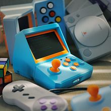 CompactPi - Portable 3DPrinted Arcade. Product Design, 3D Modeling, Video Games, Mobile Design, 3D Design, DIY, Design, Arts, Crafts, Industrial Design, Product Photograph, and Printing project by Marcelo Souza aka Kumodot - 09.25.2022