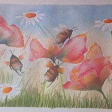 Mi proyecto del curso: Ilustración naturalista con acuarela y carboncillo. Traditional illustration, Painting, and Naturalistic Illustration project by rosemohr14 - 09.28.2022