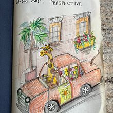 My project for course: The Art of Sketching: Transform Your Doodles into Art. Traditional illustration, Pencil Drawing, Drawing, and Sketchbook project by esmereldasunset - 09.28.2022