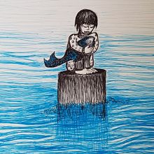 Meu projeto do curso: Ilustração artística surrealista com caneta Ein Projekt aus dem Bereich Traditionelle Illustration, Zeichnung, Artistische Zeichnung und Illustration mit Tinte von JOAO CARLOS BLANES - 28.09.2022