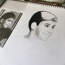 Mi proyecto del curso: Retrato realista con lápiz de grafito. Traditional illustration, Fine Arts, Sketching, Pencil Drawing, Drawing, Portrait Drawing, Realistic Drawing, Artistic Drawing, and Figure Drawing project by Juan José Torres Larios - 04.17.2021