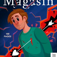 My project for course: Editorial Illustration for Magazines. Un proyecto de Ilustración tradicional, Diseño editorial, Ilustración digital, Comunicación e Ilustración editorial de Eliandro Junior - 28.09.2022