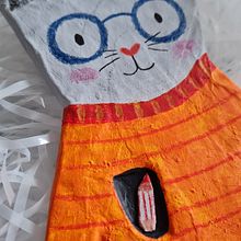 Mi proyecto del curso: Papel maché para principiantes: esculpe un personaje colorido. Un proyecto de Diseño de personajes, Diseño de juguetes y Art to de sauii - 28.09.2022