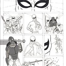 Dibujo a lápiz para cómics de superhéroes - Puño de hierro. Un progetto di Illustrazione tradizionale, Fumetto, Disegno a matita e Disegno di Fernando Medina Medina - 28.09.2022