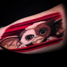 Gizmo. Traditional illustration, Ink Illustration, Fine Arts, Street Art, Film, Video, and TV project by Cristina Castillo Navarro - 09.29.2022
