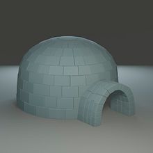 Iglu. Un proyecto de 3D y Modelado 3D de Julio Montero - 27.09.2022