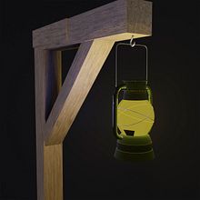 poste con lampara. Un proyecto de 3D y Modelado 3D de Julio Montero - 27.09.2022