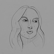 My project for course: Portrait Sketchbooking: Explore the Human Face. Un proyecto de Bocetado, Dibujo, Dibujo de Retrato, Dibujo artístico y Sketchbook de marlie_greenhill - 29.09.2022