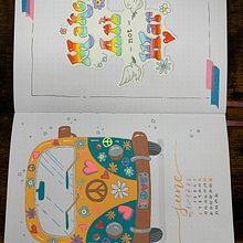 Mi proyecto del curso: Introducción al bullet journal ilustrado. Un proyecto de Ilustración tradicional, Artesanía, Lettering, Dibujo, Ilustración botánica, DIY, H y lettering de Elena Jimenez - 29.09.2022