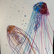 Mi proyecto del curso: Técnicas modernas de acuarela. Un proyecto de Ilustración tradicional, Bellas Artes, Pintura y Pintura a la acuarela de bogueal - 29.09.2022