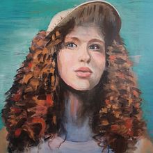 Mi proyecto del curso: Retratos contemporáneos al óleo. Un proyecto de Ilustración tradicional, Bellas Artes, Pintura y Pintura al óleo de Victoria Beresi - 29.09.2022