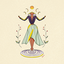 Mein Abschlussprojekt für den Kurs: Kreative Komposition für Illustration mit Procreate. Traditional illustration, Creativit, Digital Illustration, and Digital Drawing project by Thessa Schönegger - 09.29.2022