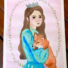 Mon projet du cours :  Illustration de contes de fées à l'aquarelle. Un proyecto de Ilustración tradicional, Pintura, Dibujo, Ilustración digital y Pintura a la acuarela de Tokahi Cross - 30.09.2022