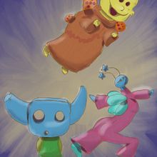 My project for course: Illustrated Characters Factory. Un proyecto de Ilustración tradicional, Diseño de personajes, Ilustración digital, Ilustración infantil y Narrativa de Masha Fedotov - 30.09.2022