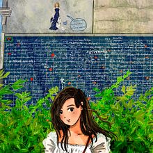 My project for course: Illustration and GIF Creation on Procreate_Wall of Love. Traditional illustration, Character Design, Character Animation, 2D Animation, Digital Illustration, Digital Drawing, and Animated Illustration project by Yi-Ting Wang - 09.30.2022