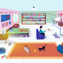 Cuarto ilustrado. Un progetto di Illustrazione tradizionale e Arte concettuale di Enrique Hernandez - 30.09.2022